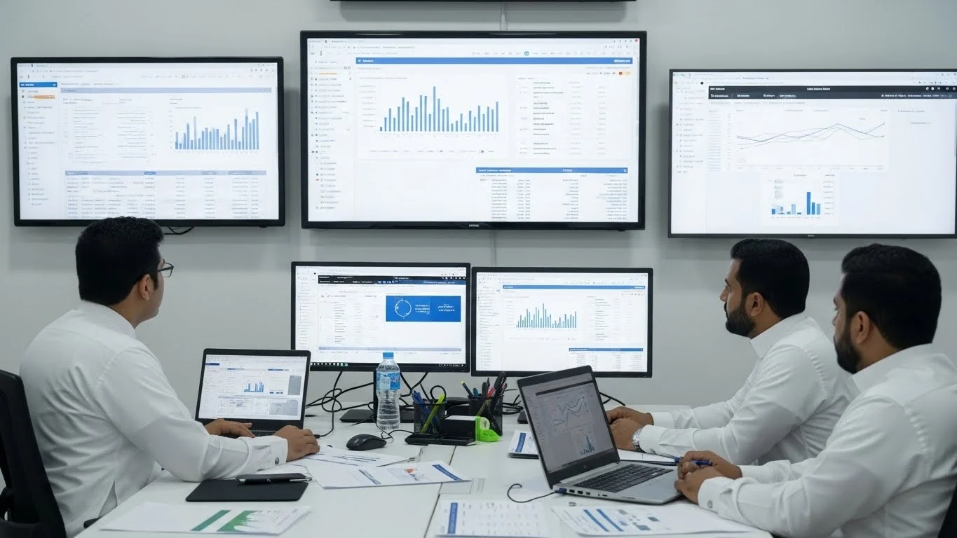 لوحات التحكم وأنظمة التقارير