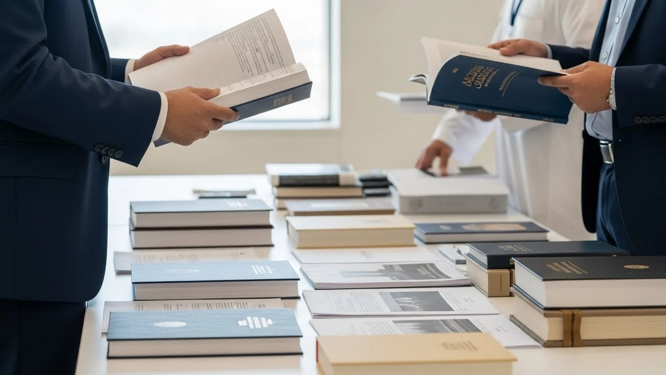 المطبوعات والكتب المؤسسية