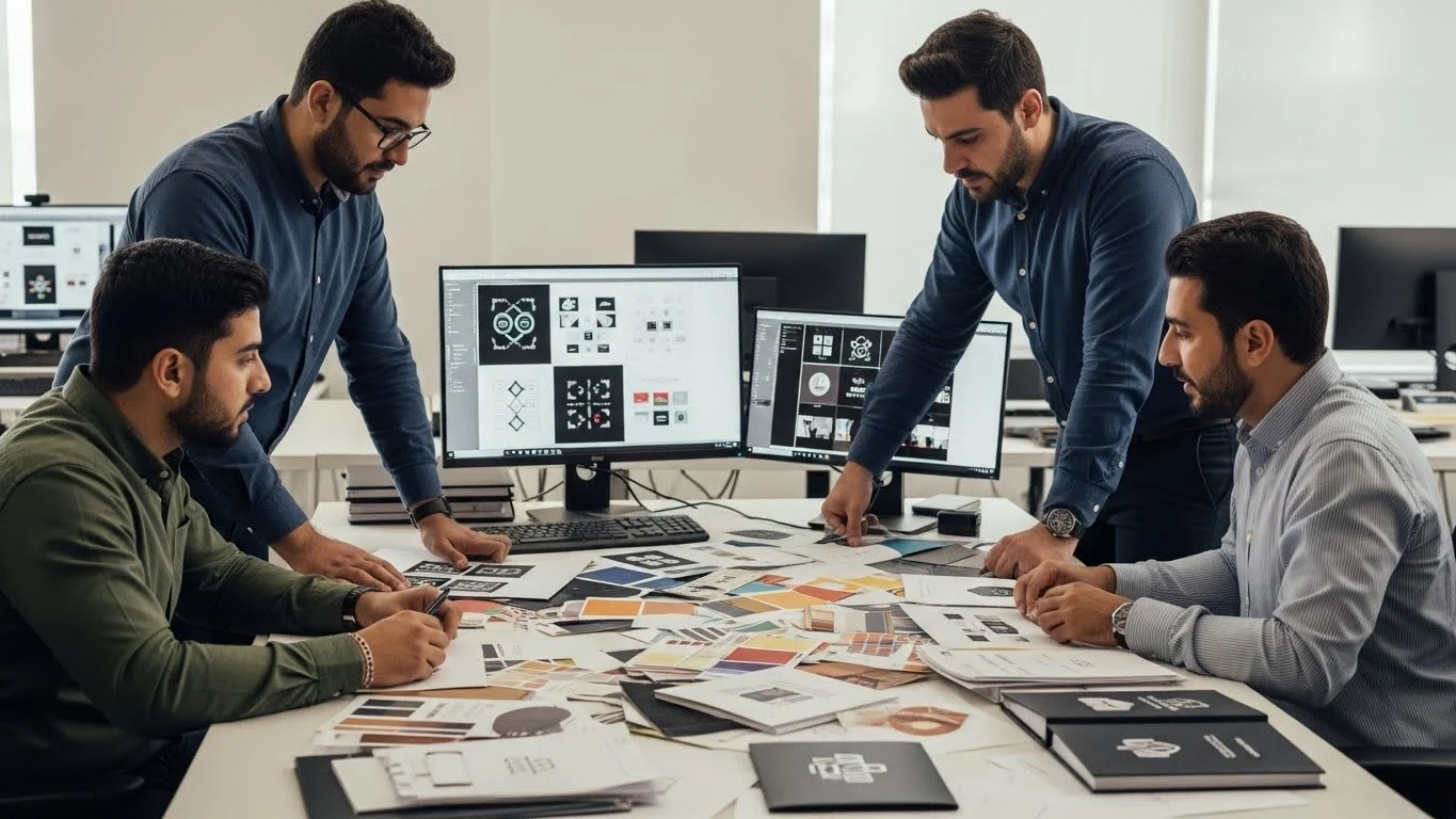 الهوية والتصميم