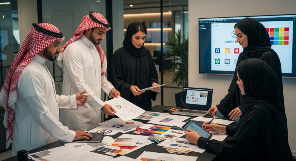 خطوات بناء هوية بصرية احترافية