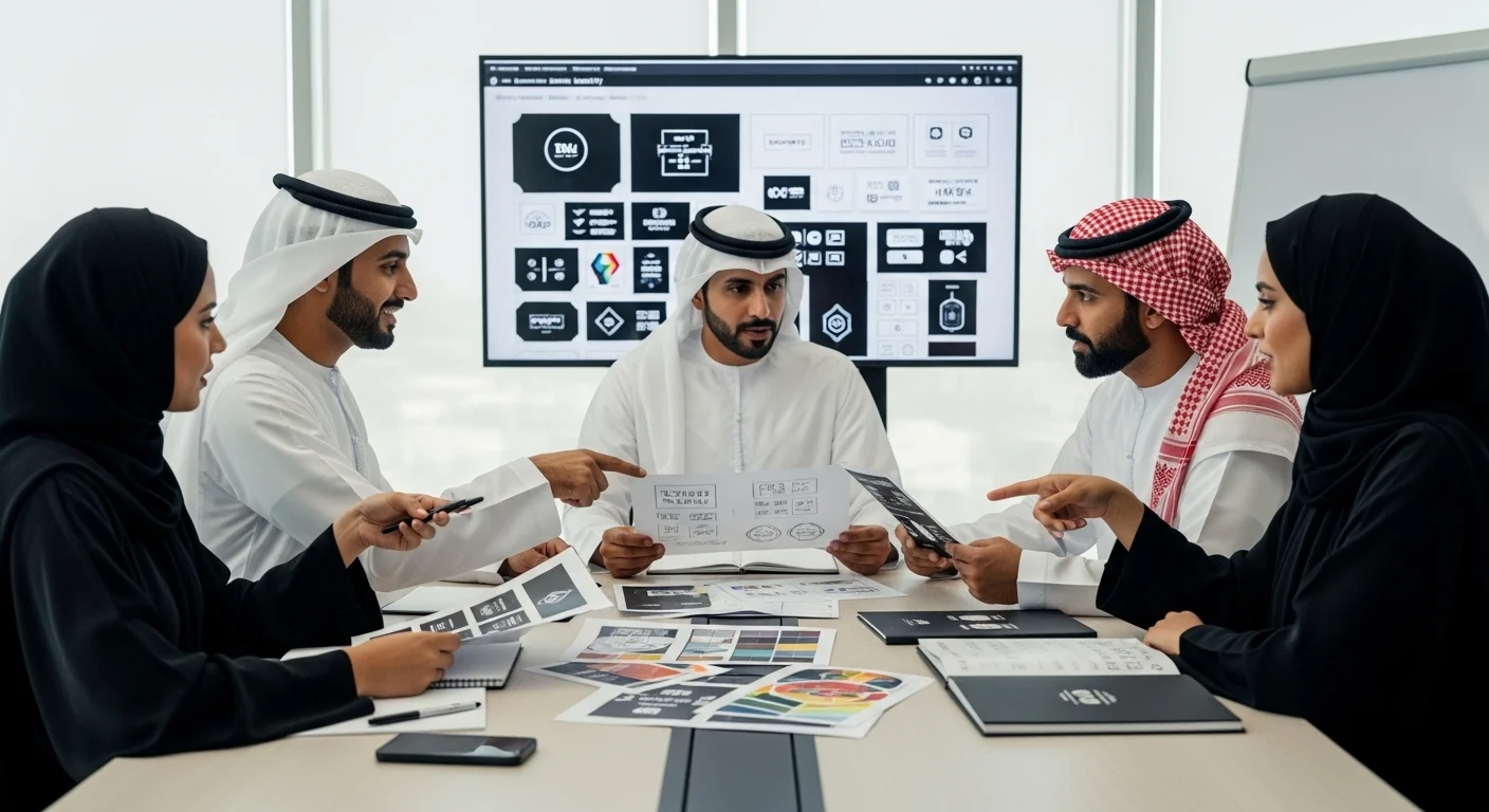 خطوات بناء هوية بصرية احترافية