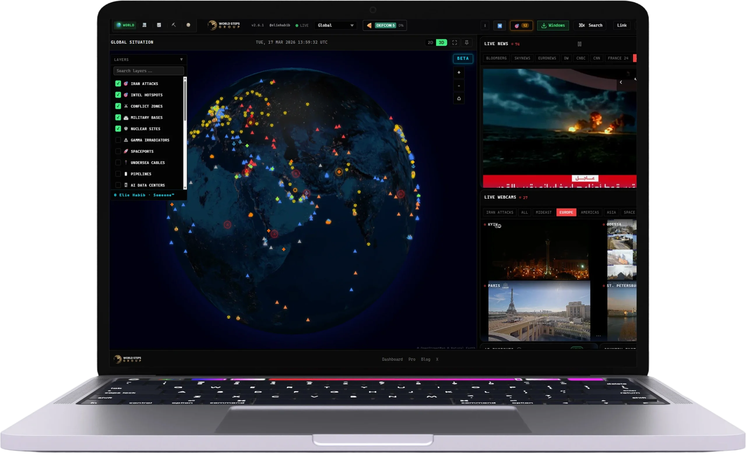 نظام رصد وتحليل بيانات