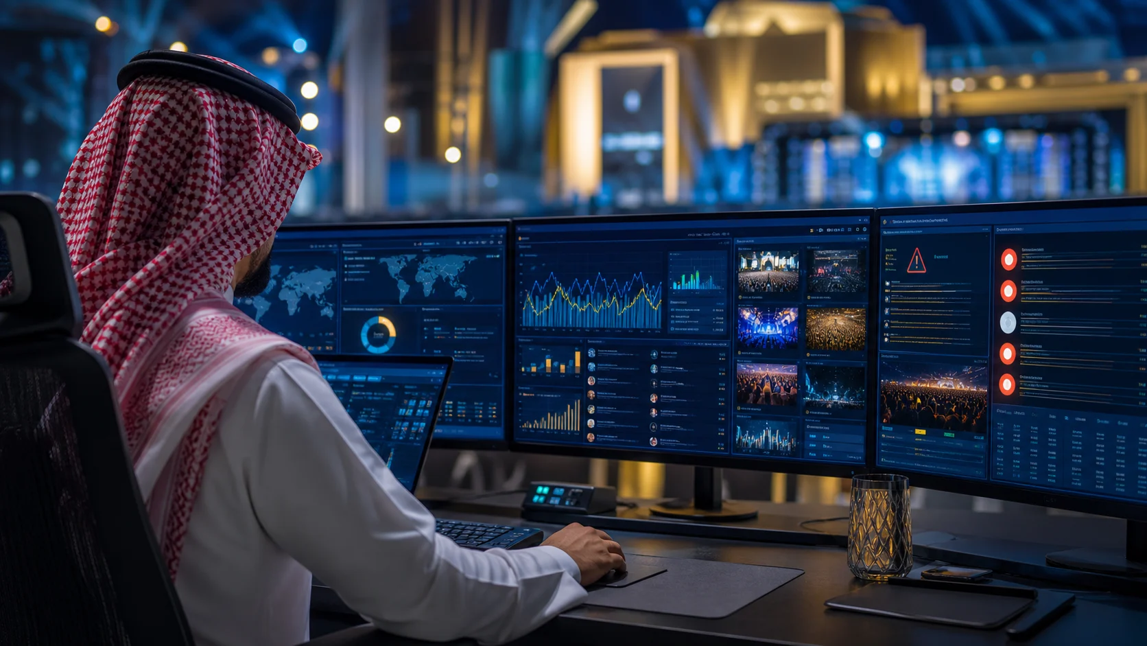 الرصد الإعلامي للفعاليات في السعودية
