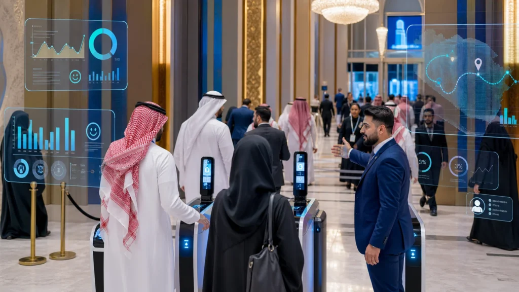 تحليل تجربة الحضور في الفعاليات