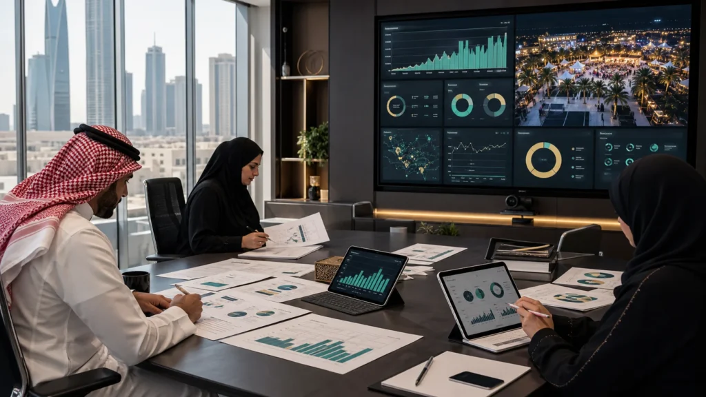 إعداد تقارير الفعاليات الكبيرة