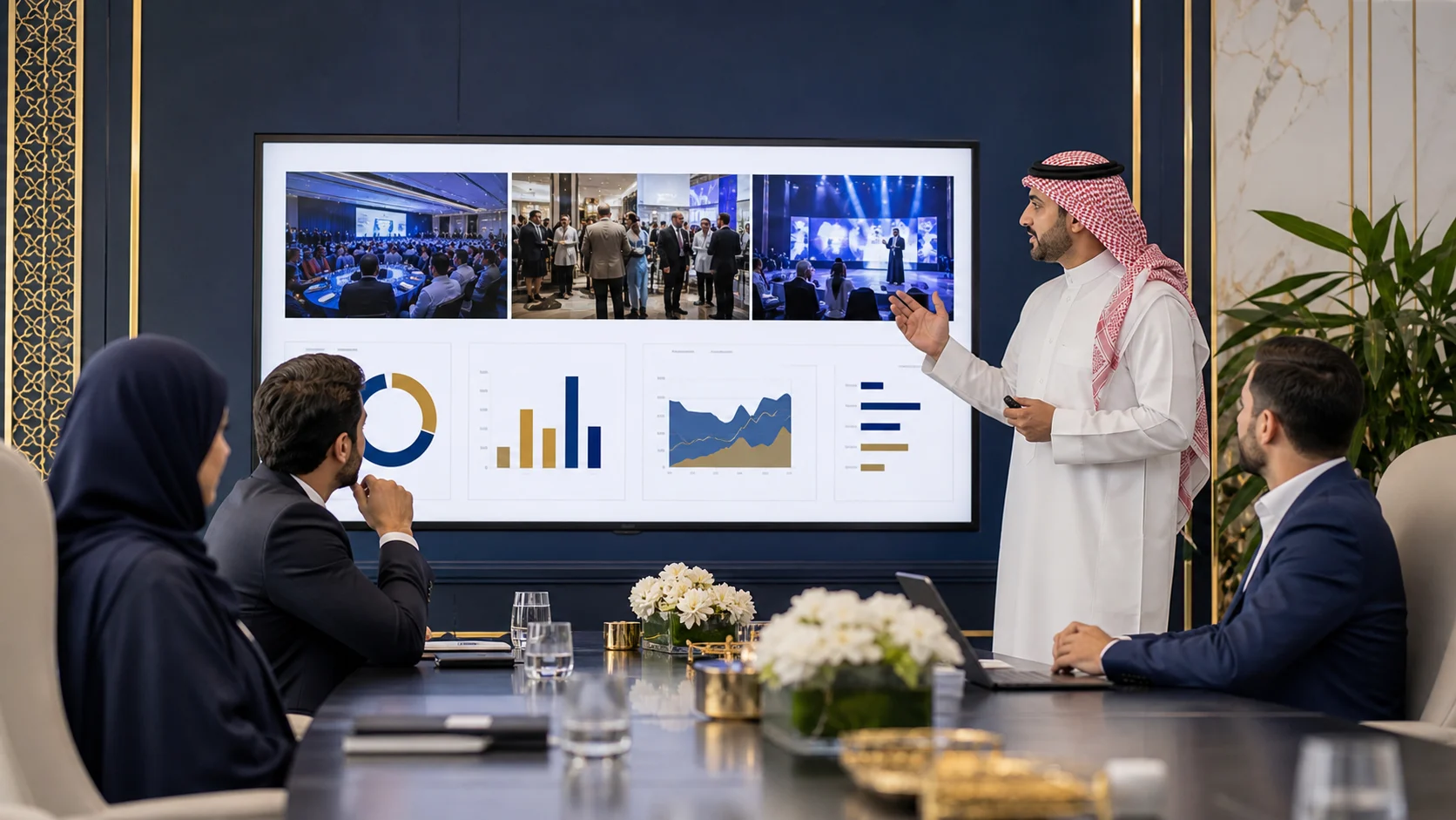 تحليل أداء الرعاة في الفعاليات