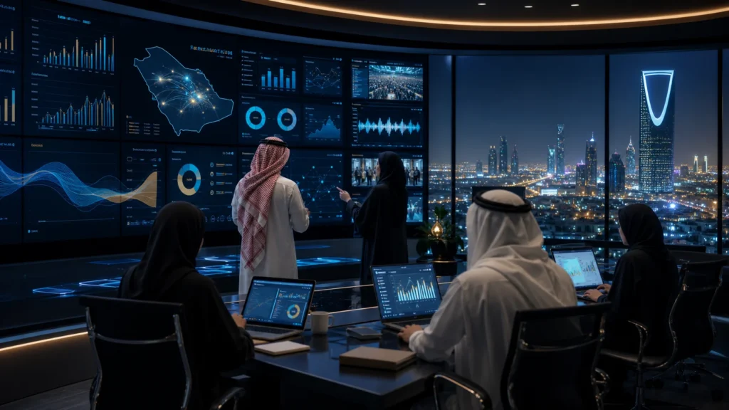تحليل بيانات الفعاليات في السعودية