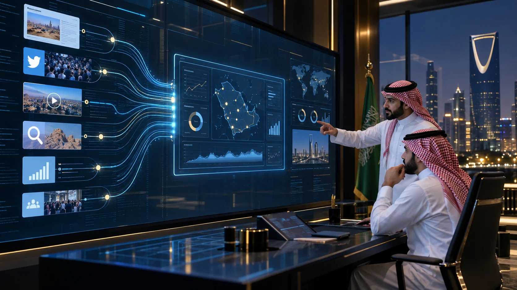 غرفة الرصد والتحليل في السعودية