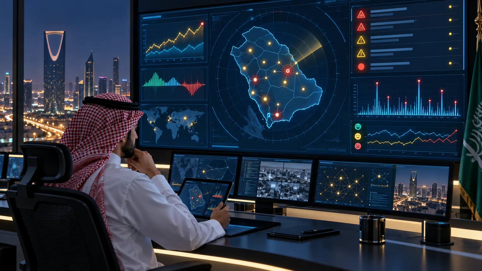 غرفة الرصد والتحليل في السعودية