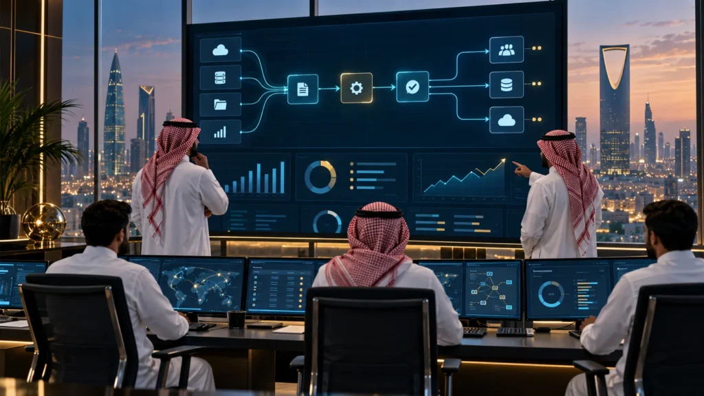 الأتمتة الذكية في السعودية
