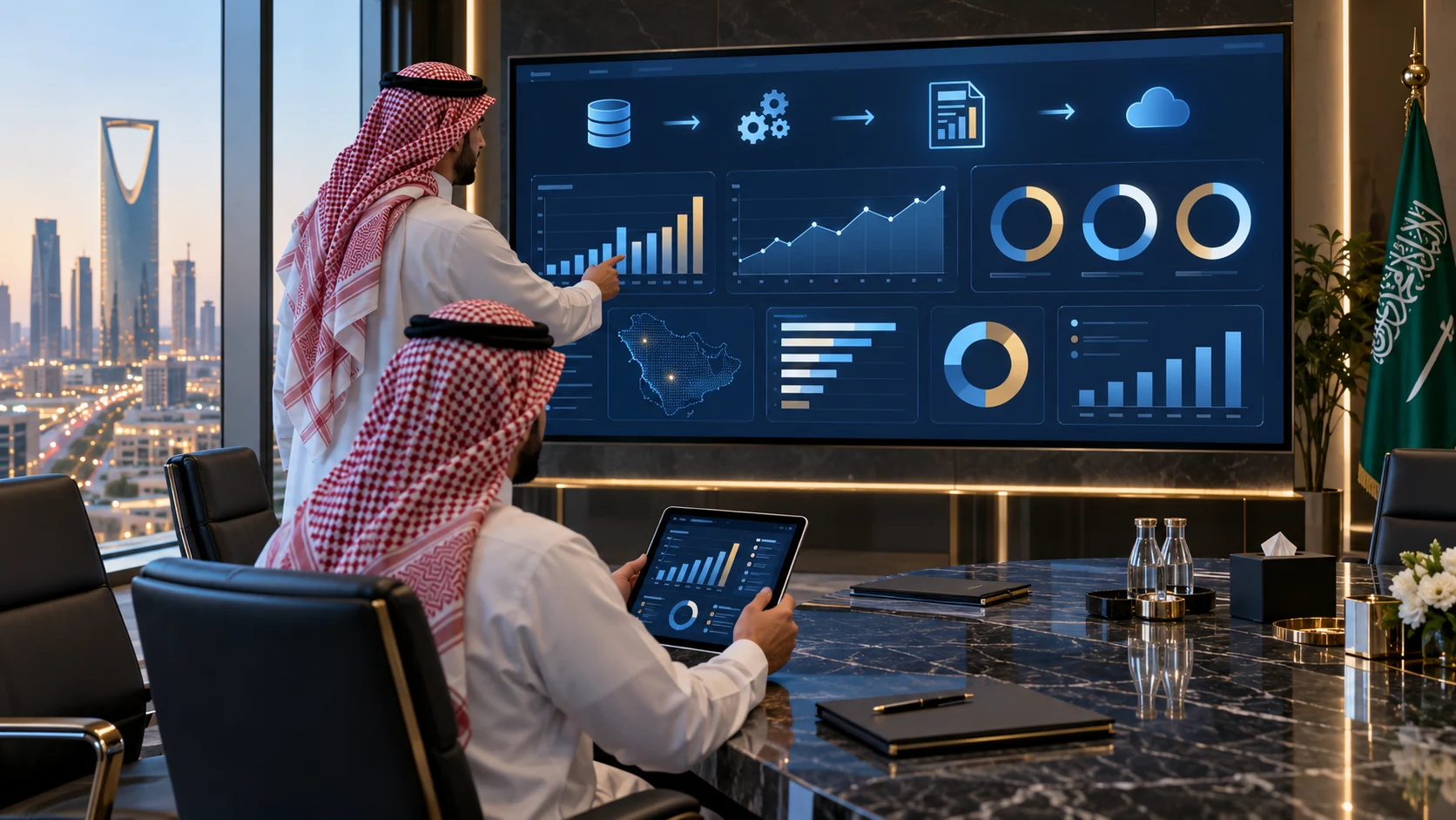 الأتمتة الذكية في السعودية
