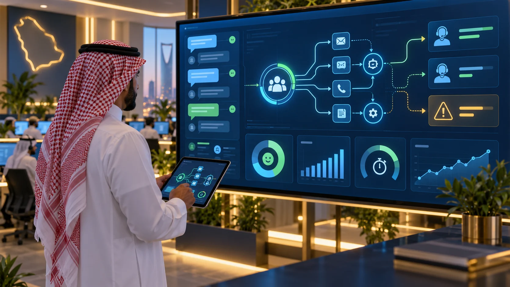 الأتمتة الذكية في السعودية